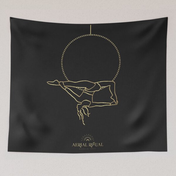 Item preview, Aerial Hoop Illustration | split gazelle designed and sold by MarieBlly.