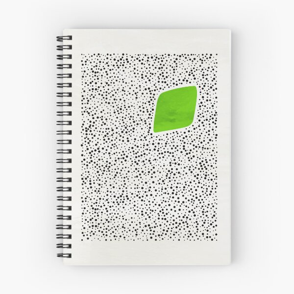Item preview, Minimalist Dots with Green Abstract Shape designed and sold by CoreMinimal.