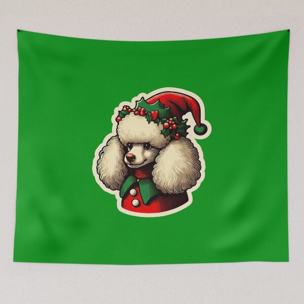 Item preview, Poodle  elf gift designed and sold by ThisDress.