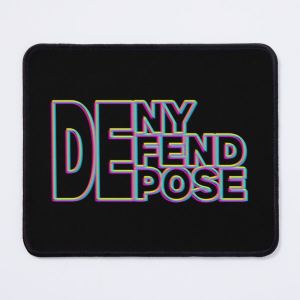 Item preview, Deny, Defend, Depose - glitch designed and sold by blackinkmice.