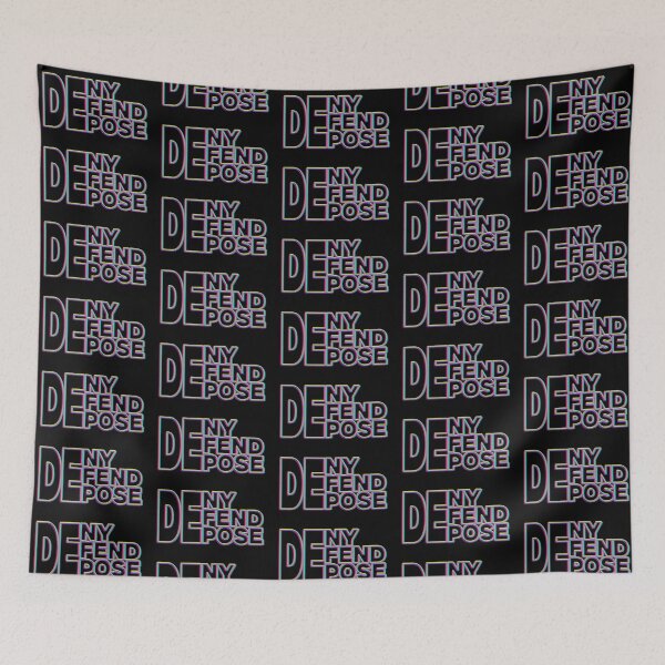 Item preview, Deny, Defend, Depose - glitch designed and sold by blackinkmice.