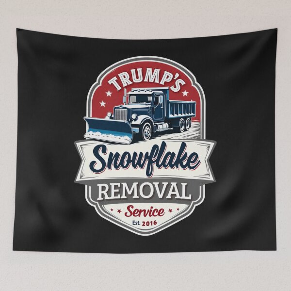 Item preview, Trump 2024 Snowflake Removal Service - Political Satire designed and sold by OWL-studio.