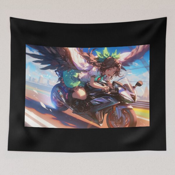 Artikelvorschau, Utsuho Reiuji – Touhou-Projekt entworfen und verkauft von Weeb Store.