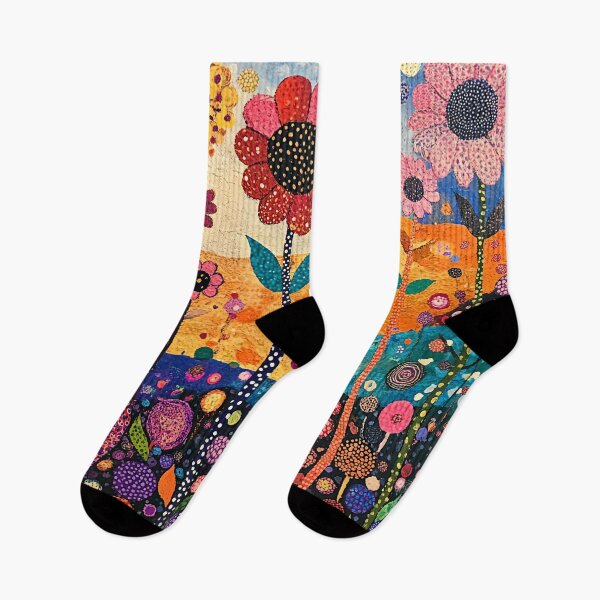 Item preview, Colorful Daisy Wildflower Garden designed and sold by Neika Shimm Designs.