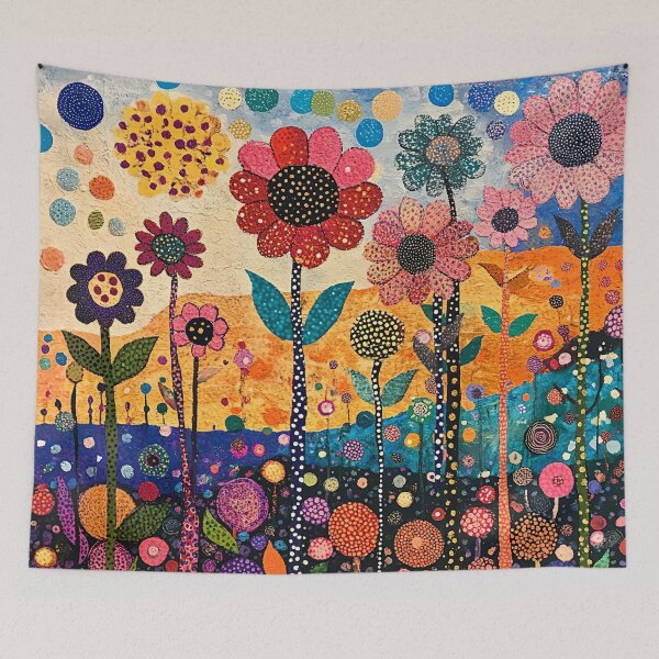 Item preview, Colorful Daisy Wildflower Garden designed and sold by Neika Shimm Designs.