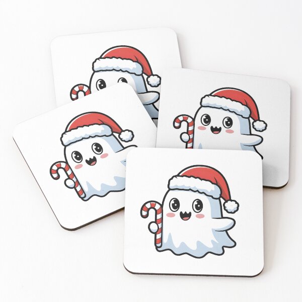 Item preview, Holiday Christmas Candy Cane Ghost designed and sold by chrstnslts.