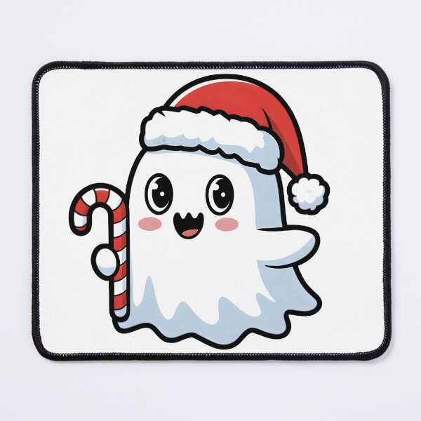 Item preview, Holiday Christmas Candy Cane Ghost designed and sold by chrstnslts.
