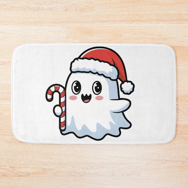 Item preview, Holiday Christmas Candy Cane Ghost designed and sold by chrstnslts.