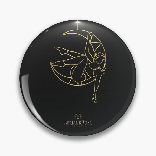 Item preview, Aerial Hoop Illustration | man in the moon  designed and sold by MarieBlly.