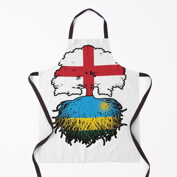 Item preview, Rwanda Rwandan English England Tree Roots Flag designed and sold by FlagX.