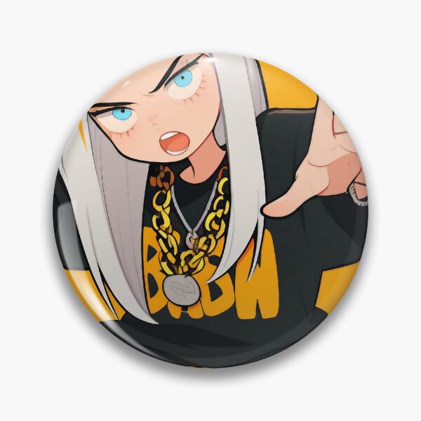 Item preview, Billie's hair inspired avatar designed and sold by Nowshin Tasnim.