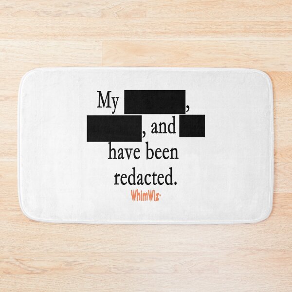 Item preview, Redacted designed and sold by WhimWiz.