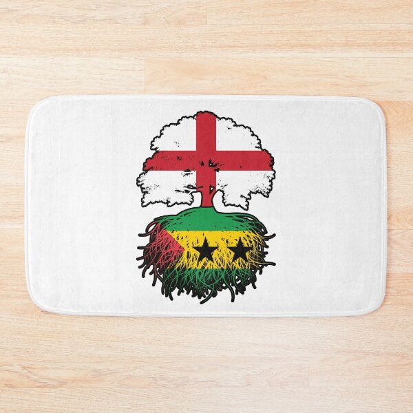 Item preview, Sao Tome and Principe Sao Tomean English England Tree Roots Flag designed and sold by FlagX.