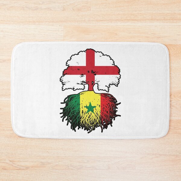 Item preview, Senegal Senegalese English England Tree Roots Flag designed and sold by FlagX.