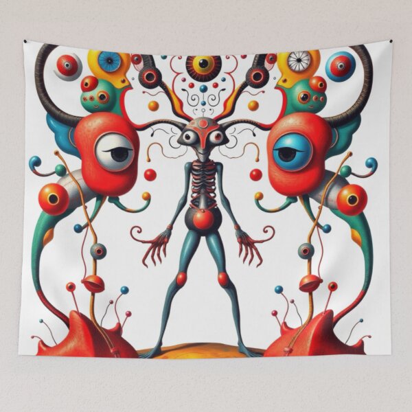 Item preview, Psychedelic man designed and sold by Mascarad.