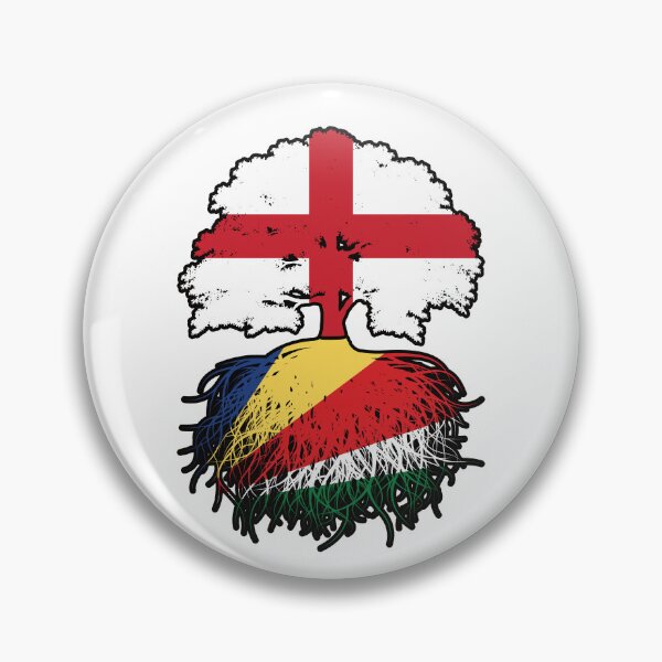 Item preview, Seychelles Seychellois English England Tree Roots Flag designed and sold by FlagX.