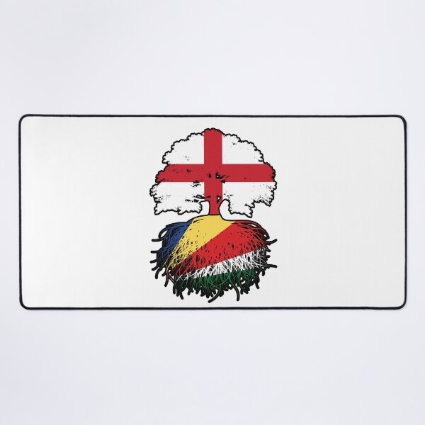 Item preview, Seychelles Seychellois English England Tree Roots Flag designed and sold by FlagX.