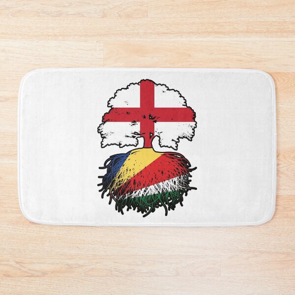 Item preview, Seychelles Seychellois English England Tree Roots Flag designed and sold by FlagX.