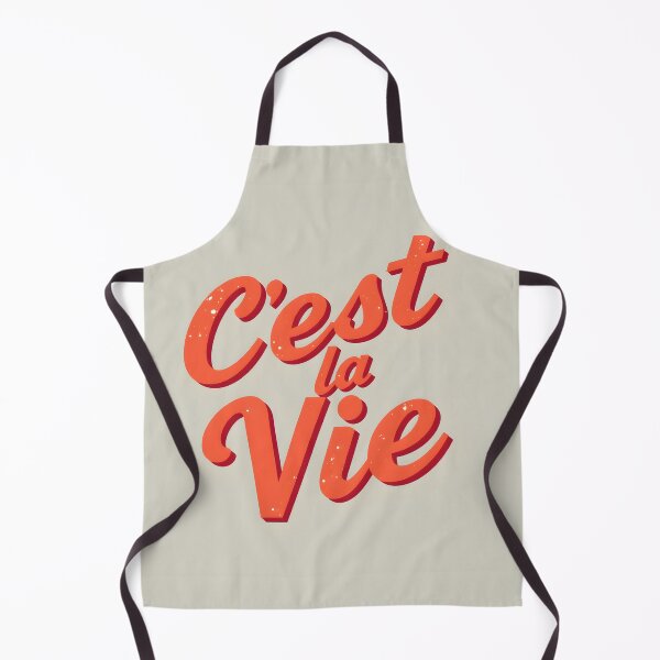 Artikelvorschau, Retro C'est La Vie Design with Distressed Texture entworfen und verkauft von DreamsReimagine.