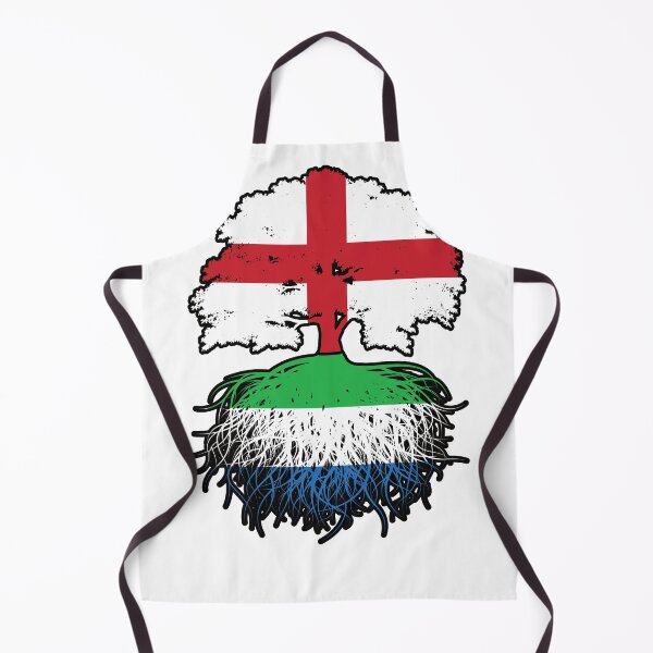 Item preview, Sierra Leone Sierra Leonean English England Tree Roots Flag designed and sold by FlagX.