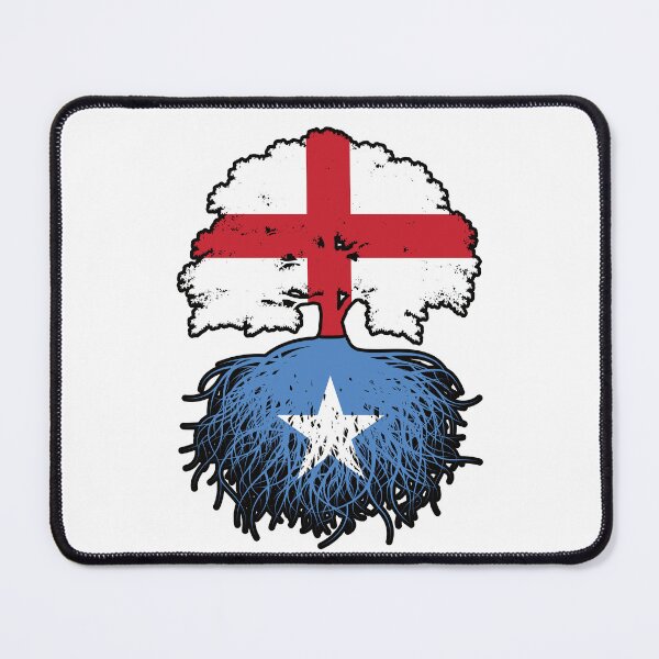 Item preview, Somalia Somali English England Tree Roots Flag designed and sold by FlagX.