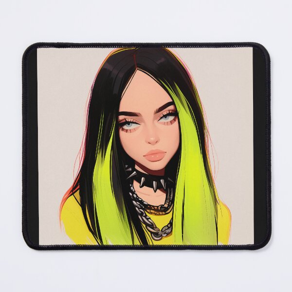 Item preview, Billie's hair inspired avatar designed and sold by Nowshin Tasnim.