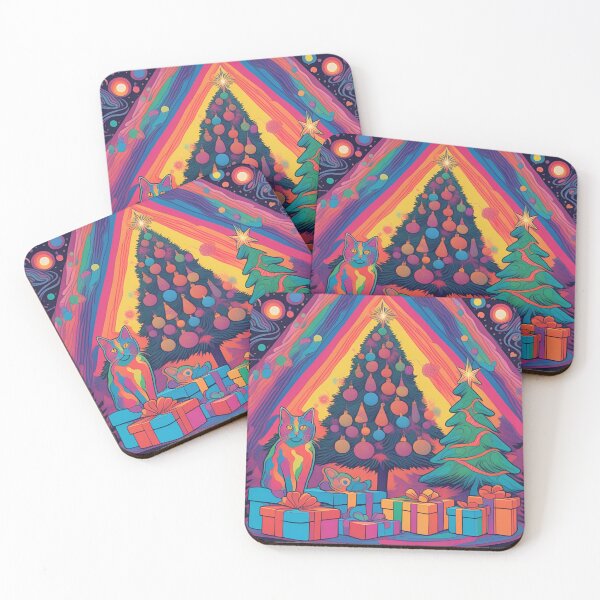 Item preview, psychedelic christmas 5 designed and sold by cherryj27.