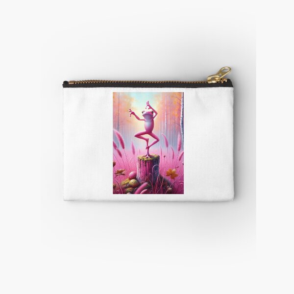 Item preview, Pink Frog Yoga designed and sold by ipan.