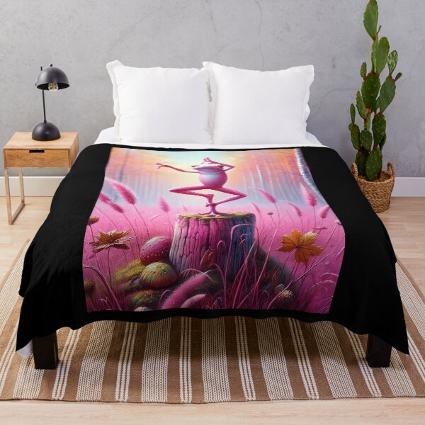 Item preview, Pink Frog Yoga designed and sold by ipan.