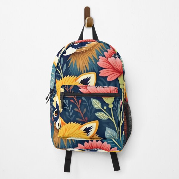 Item preview, Beautiful raccoon and floral pattern designed and sold by Nolan6.
