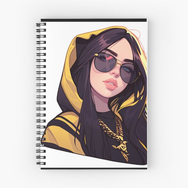 Item preview, Billie's hair inspired avatar designed and sold by Nowshin Tasnim.