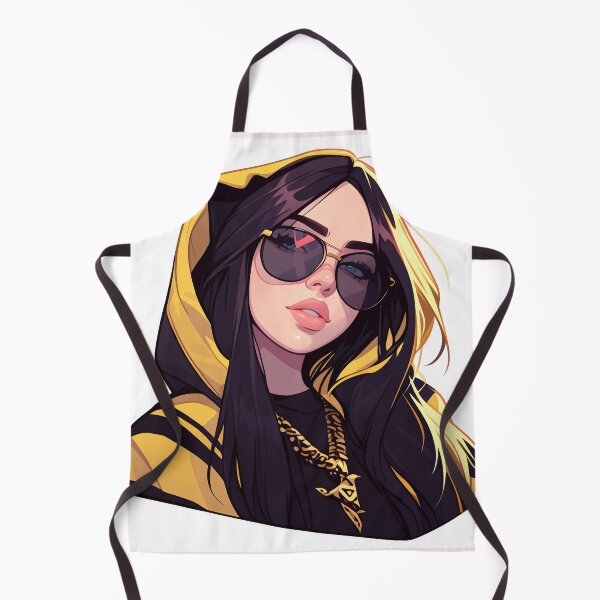 Item preview, Billie's hair inspired avatar designed and sold by Nowshin Tasnim.