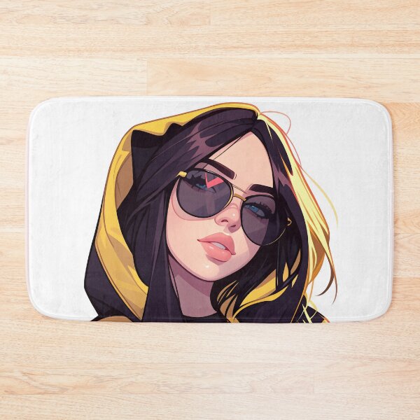 Item preview, Billie's hair inspired avatar designed and sold by Nowshin Tasnim.