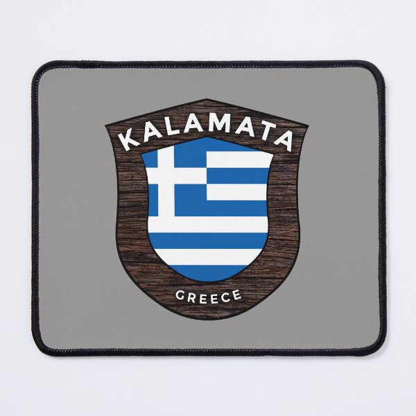 Item preview, Kalamata Greece Emblem Flag designed and sold by World Designs.