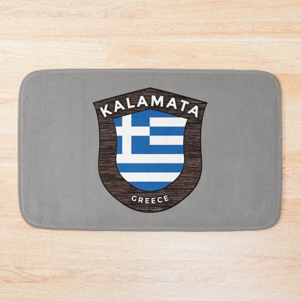 Item preview, Kalamata Greece Emblem Flag designed and sold by World Designs.