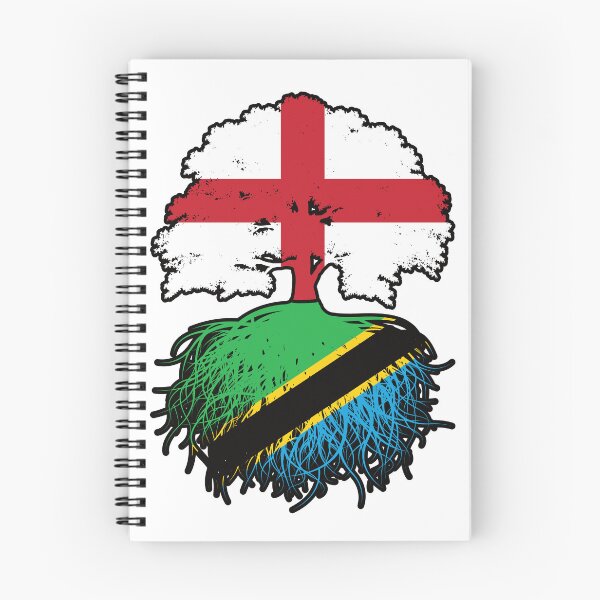 Item preview, Tanzania Tanzanian English England Tree Roots Flag designed and sold by FlagX.
