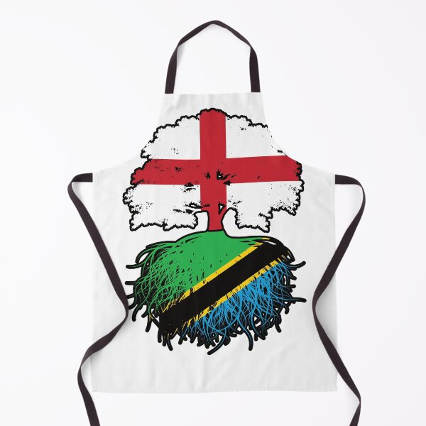 Item preview, Tanzania Tanzanian English England Tree Roots Flag designed and sold by FlagX.