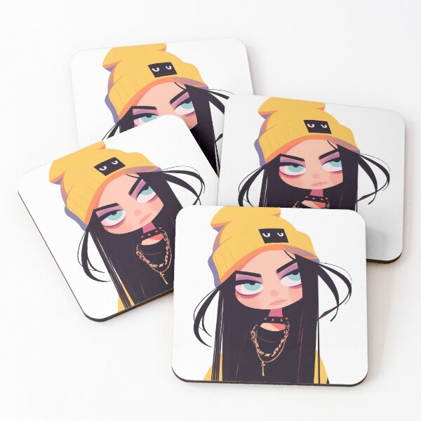 Item preview, Billie's hair inspired avatar designed and sold by Nowshin Tasnim.