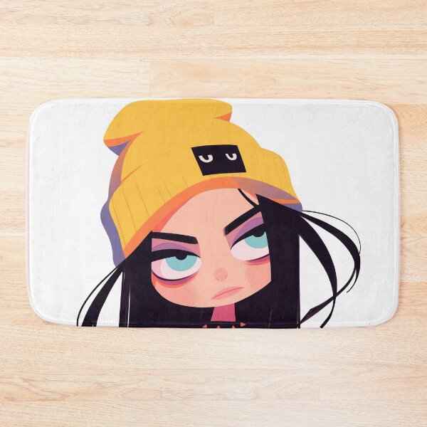 Item preview, Billie's hair inspired avatar designed and sold by Nowshin Tasnim.