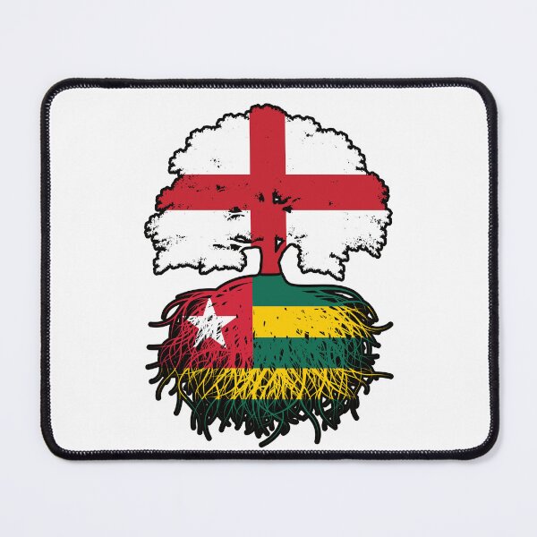 Item preview, Togo Togolese English England Tree Roots Flag designed and sold by FlagX.