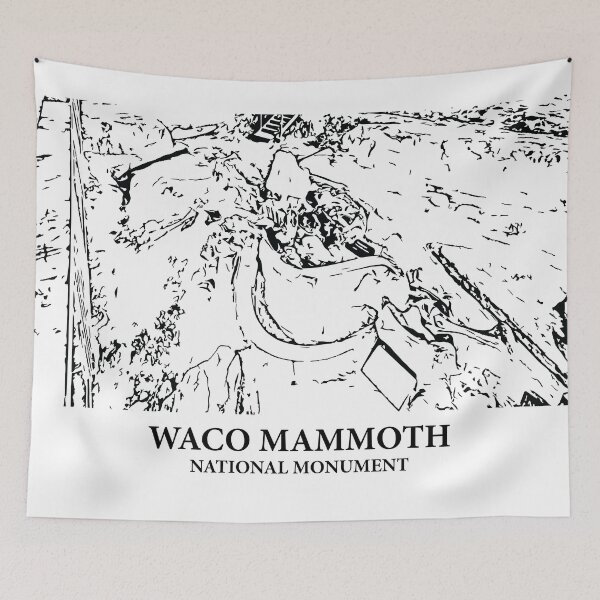 Item preview, Waco Mammoth National Monument designed and sold by Lakeric Cityscapes.