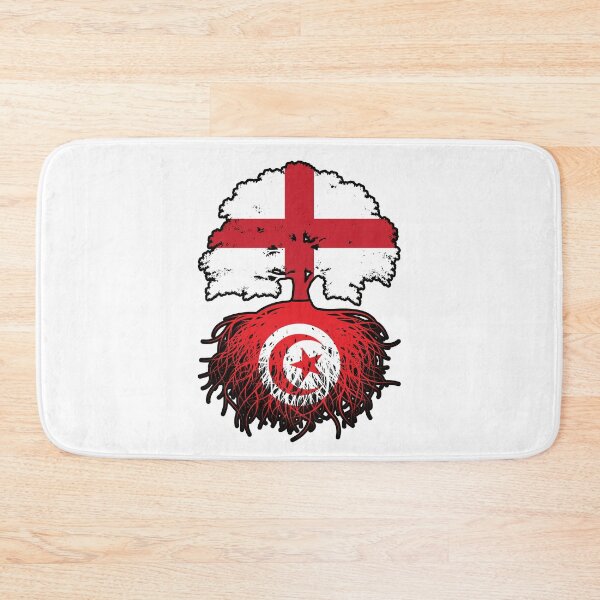 Item preview, Tunisia Tunisian English England Tree Roots Flag designed and sold by FlagX.