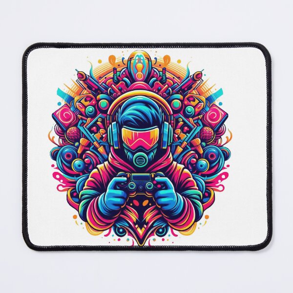 Item preview, Vibrant Gamer T-shirt designed and sold by nicnacc.