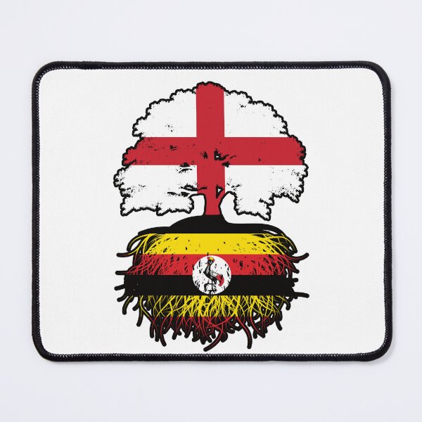 Item preview, Uganda Ugandan English England Tree Roots Flag designed and sold by FlagX.