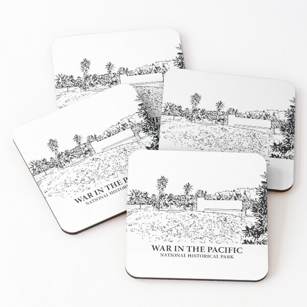 Item preview, War in the Pacific National Historical Park designed and sold by Lakeric Cityscapes.