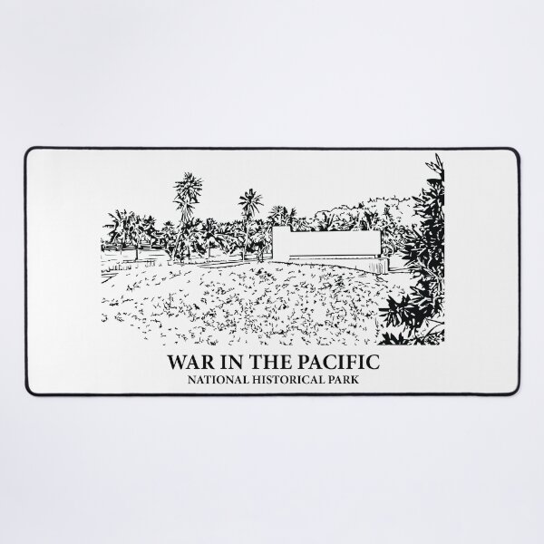 Item preview, War in the Pacific National Historical Park designed and sold by Lakeric Cityscapes.