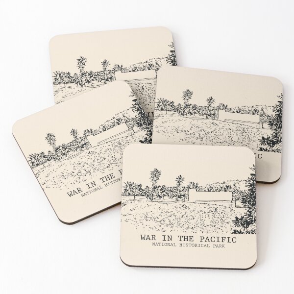 Item preview, War in the Pacific National Historical Park designed and sold by Lakeric Cityscapes.