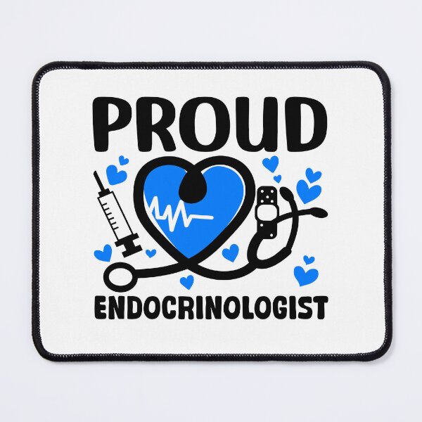 Item preview, Proud Endocrinologist Doctor Endocrine System Expert designed and sold by Stick-Artistry.