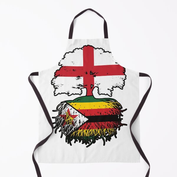 Item preview, Zimbabwe Zimbabwean English England Tree Roots Flag designed and sold by FlagX.