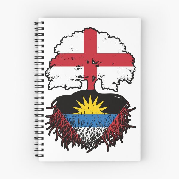 Item preview, Antigua Antiguan English England Tree Roots Flag designed and sold by FlagX.